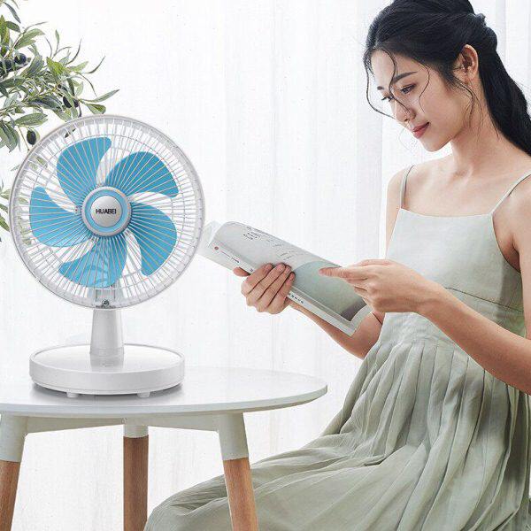 8寸两用学生宿舍USB充电小风扇台床上电风扇夹子家用小型桌面