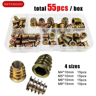 Threaded Kit Set 100 60pcs Nut Insert 230 nut