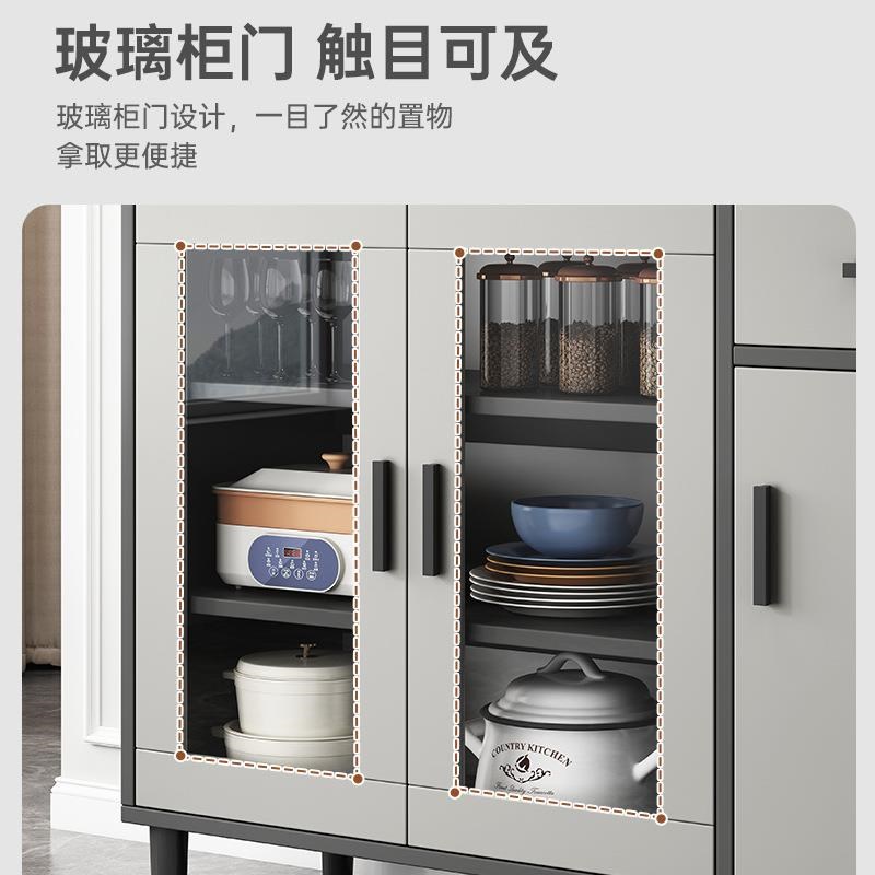 新款直销茶水柜客厅餐边柜现代简约轻奢柜子储物柜厨房碗柜收纳柜