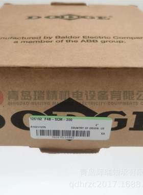 D-O-D-G-E 方形带座轴承单元 126192 F4B-SCM-200