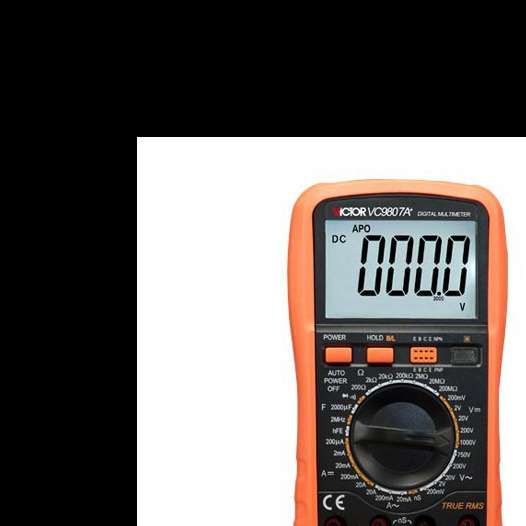 万用表VC9807A+ 四位半高精度数字多用表 电导/电容/频率