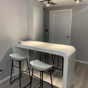 爆款奶茶店餐厅咖啡馆休闲凳子商场超市前台收银椅家用时尚吧台椅