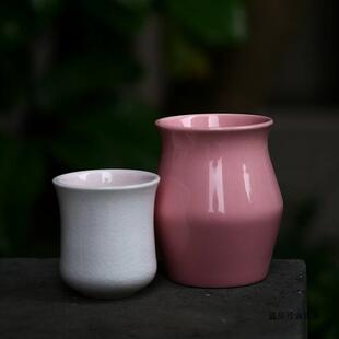 陶瓷冰裂聚香束腰手冲咖啡杯闻香分享杯品鉴杯感官杯origami非CCC