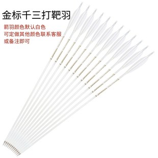 云刃纯碳箭碳箭真羽箭支纯碳白色箭杆千三千六R直度羽毛非战鸽云