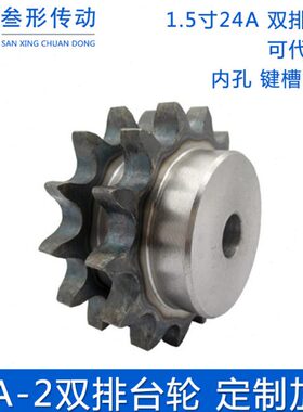 寸 1025加工 按轮定制2015台齿 A-2411   图1.512 链轮双排 132