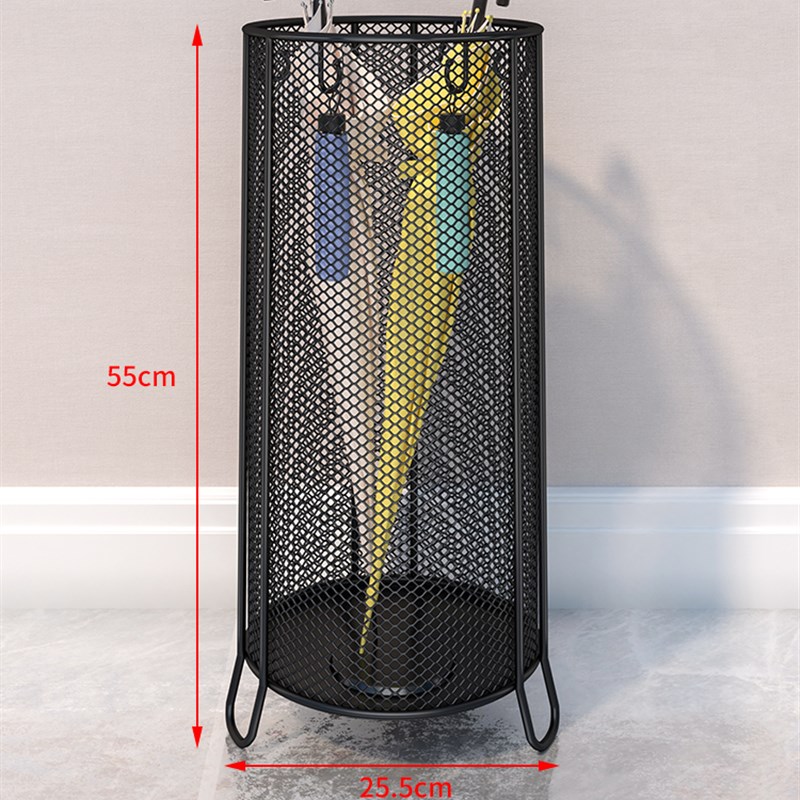 雨伞收纳架雨伞桶家用门口放伞架子商用挂伞沥水伞架Y置物架大容
