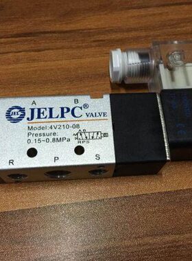 二位五通电磁阀--080电磁阀4V2104佳尔灵8宁波佳尔灵0V21