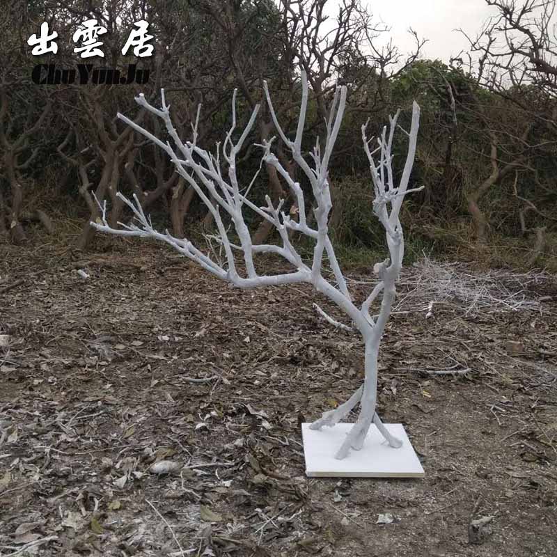 干树枝造景干枝树干许q愿树枯树室内庭院造型树枝干原木树枝装饰