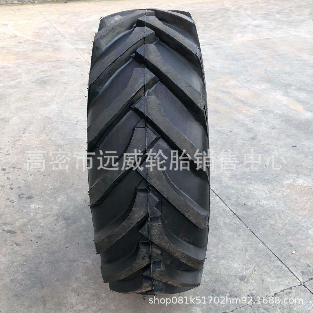 徐州甲子拖拉机农用轮胎14.9/16.9/18.4-26旱田胎人字花纹送内胎