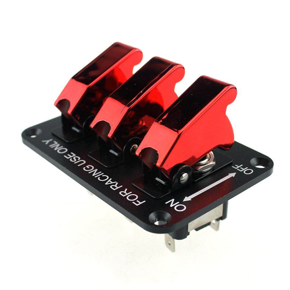 铝合金面板3组航空开关3个红色开关12V车型通用带灯赛车改装,鲜花速递/花卉仿真/绿植园艺,割草机/草坪机,淘宝优惠券,粉丝福利购,淘宝优惠卷