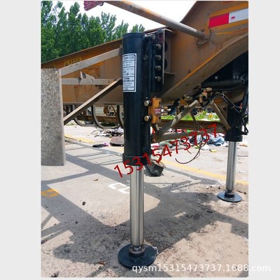 热销半挂车电动液压支腿吊车液压支腿叉车装卸平台登车桥液压升降