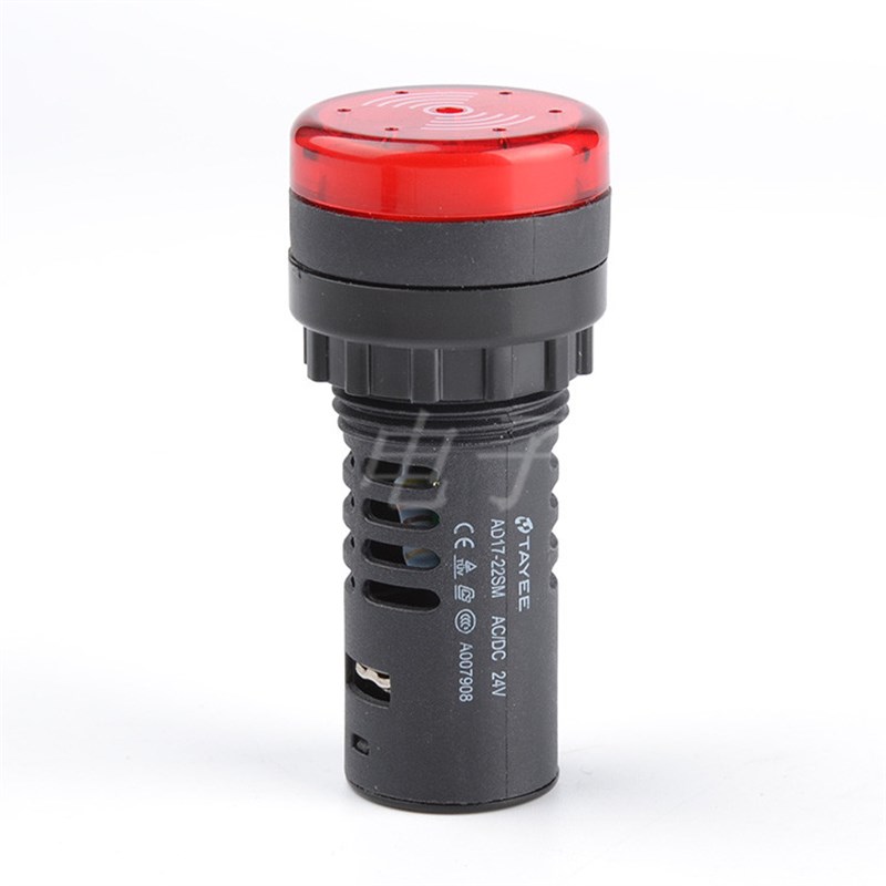 TAYEE蜂鸣器 AD17-22SML 24V220V led信号灯