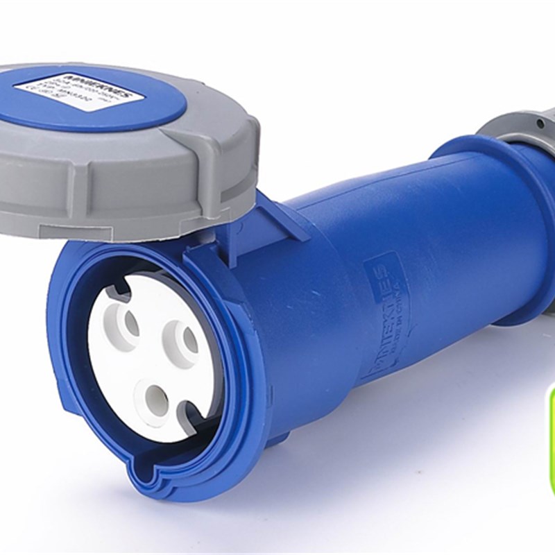 3芯工业连接器MN1322 欧标耦合器16a 32a 63a防水防尘插座
