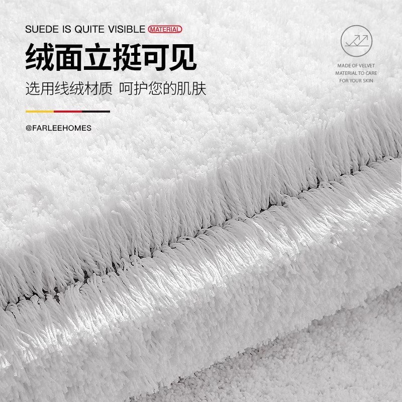 comfor新款浴室地垫吸水速干卫生间家用地毯卫浴门口踩脚垫脚防滑