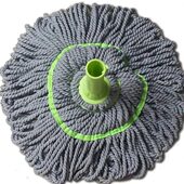 堂上燕必卡锁拖把头 毕卡索自动脱水旋转拖布拖头 自拧水拖把配头