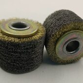 剥漆皮钢丝轮剥漆钢丝刷漆包线刮漆机剥漆机刷直径35高度30内孔9