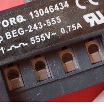 国产 BEG-243-555-01 -242 555V~ 0,75A 13046432 13046434整流器