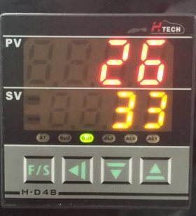 台湾原装进口 HTECH 恒准 温控器温控表 H-D48-1101-1201-1301