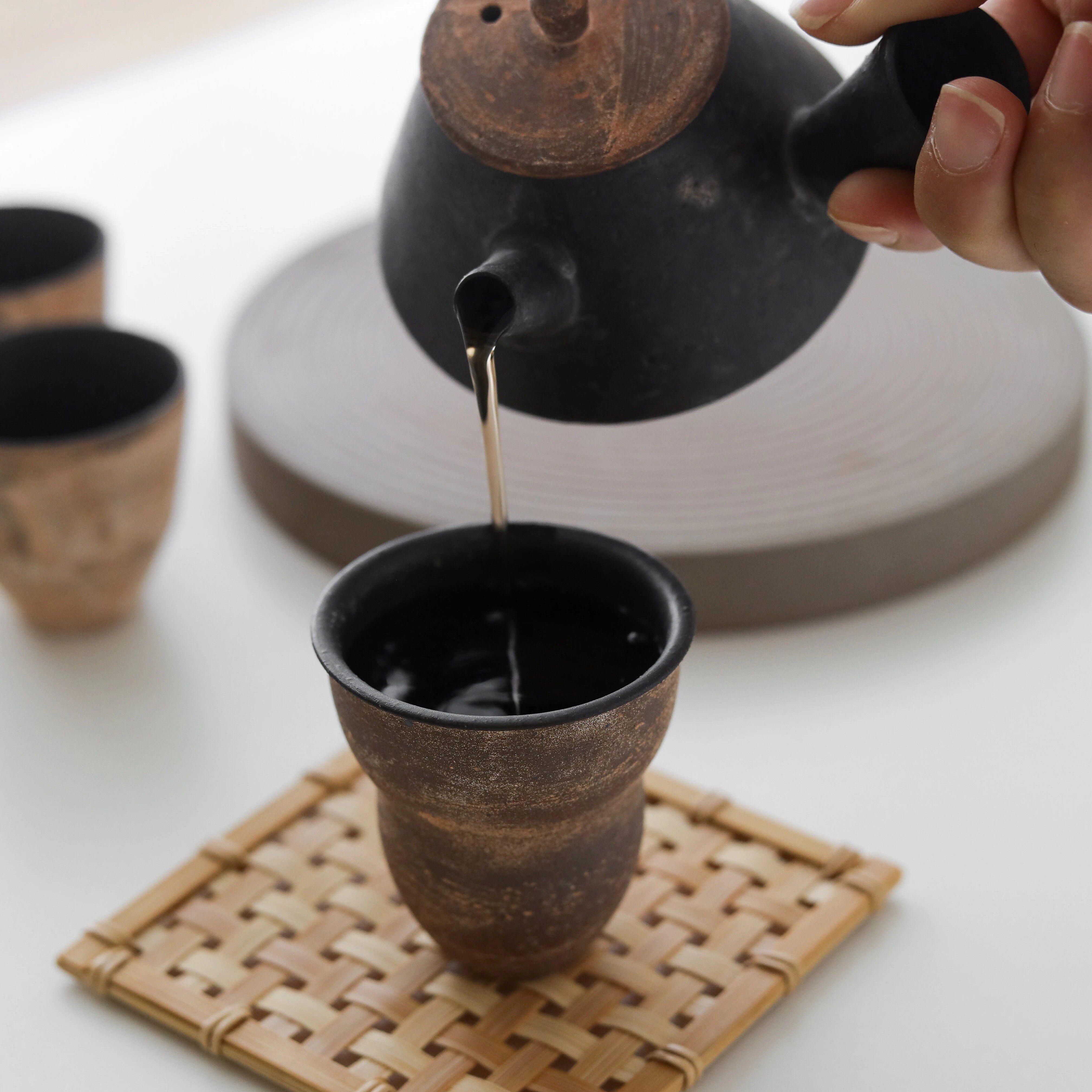 JUSTSHINE手握茶杯侘寂系列