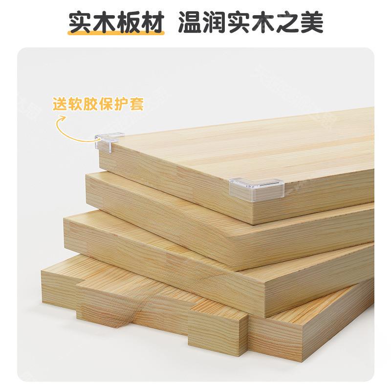 实木书柜书架置物架落地小房子收纳柜幼儿园靠墙柜子储物柜八格柜