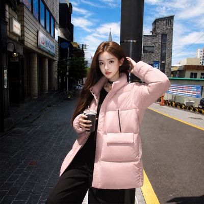 默诗曼加厚保暖连帽羽绒服
