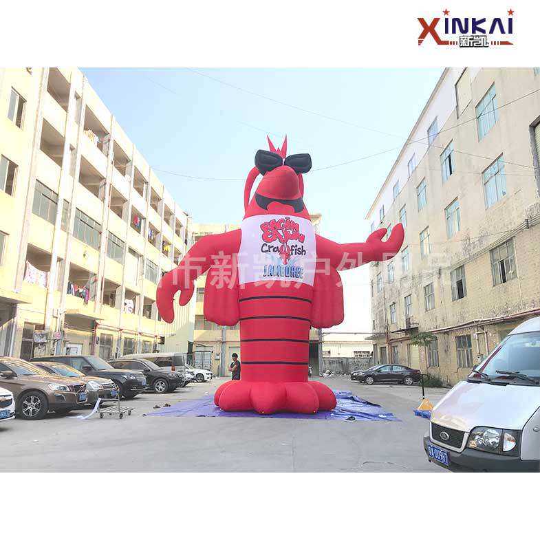 Inflatable lobster龙虾节广告充气虾模型 充气动物仿真气模虾子