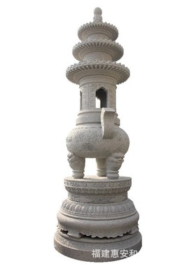 方形四脚石雕香炉 雕龙香炉鼎 石雕天公炉 香炉款式多可定直销