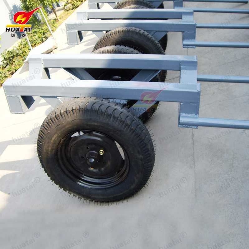 水泥杆运杆车飞机轮胎运输移动拖车通信电线杆混凝土杆搬运手推车