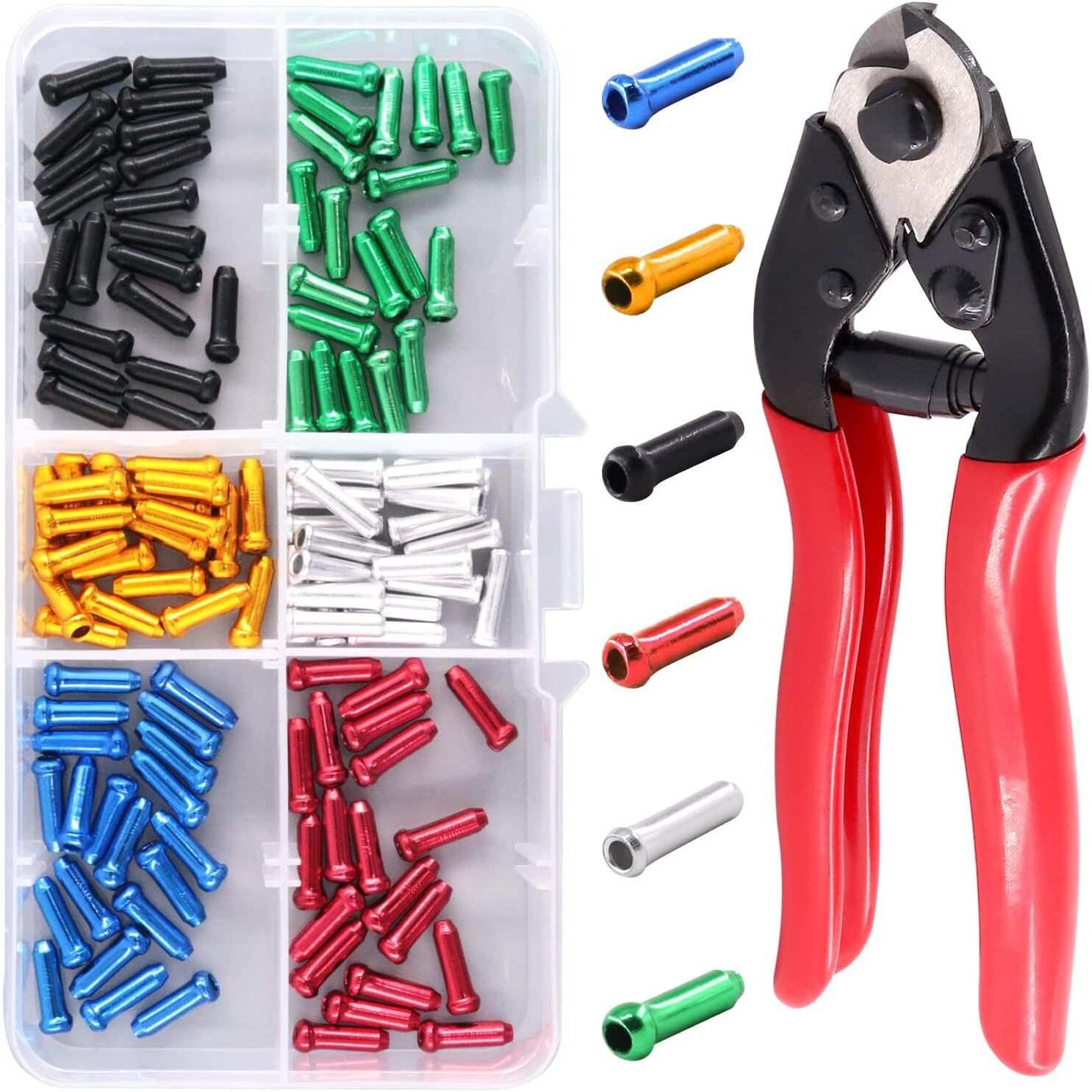 Swpeet 121Pcs Heavy Duty Cable Cutter Wire Rope Stainless St