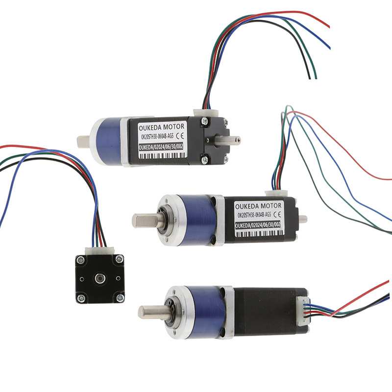 OK20STH38-0604B-AG5 Dual axis 20 speed reduction motor NEMA8