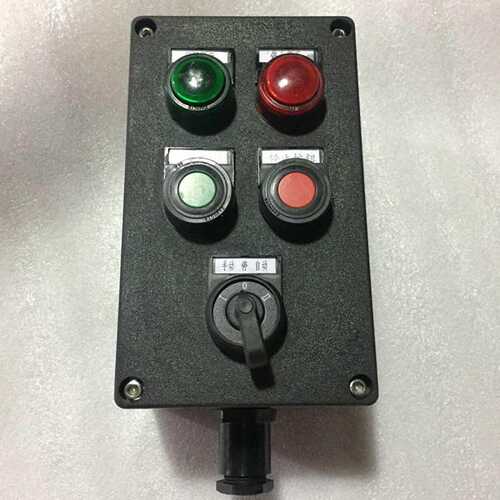 BZC8050防爆防腐操作柱 LBZ-A2K1L防爆操作柱 防水按钮盒