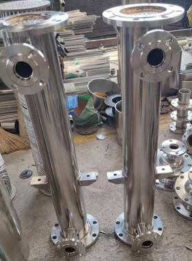 不锈钢304316L螺旋缠绕式换热器化工医药行业螺旋缠绕式冷却器