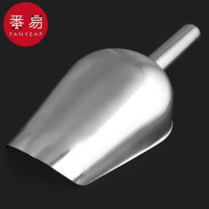 冰铲AD1sq801-不锈钢爆米花瓜子茶叶铲子塑料奶茶店用米铲食品干