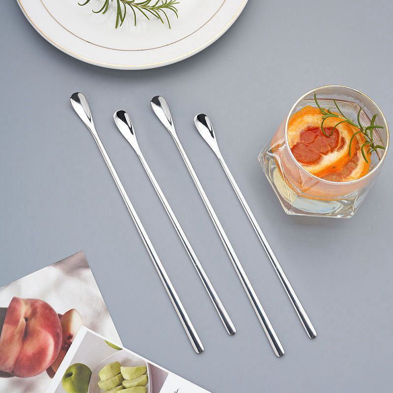 T长柄搅拌勺B1zoq001-搅拌棒咖啡奶茶搅拌勺小吧勺小调羹调料勺