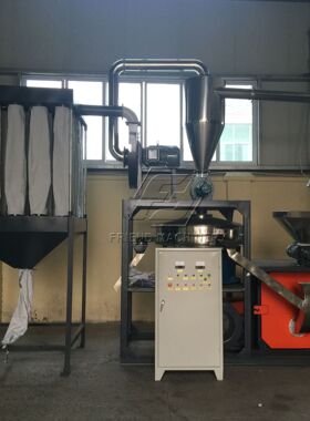 40-100目PVC/PE/PP/PET/EVA塑料磨粉机设备 200-400kg/h