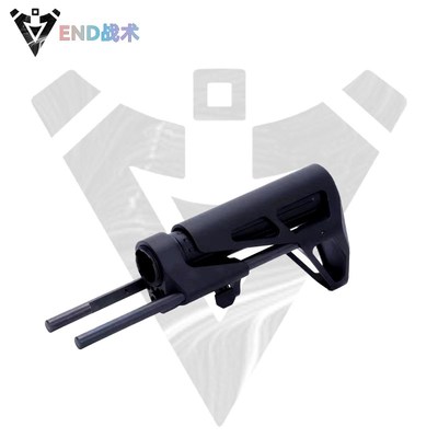 END战术 兵人战术 PDX后托全金属伸缩托 JM4通用托精击 航空铝CNC