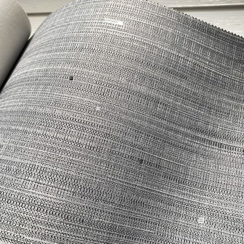 特种纱线质e感素色无缝墙布全屋客厅卧室高精密横纹肌理壁布5M72