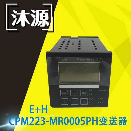 PH变送器CPM223-MR0005  E+H工业在线ph计酸度计 ph传感器测试仪