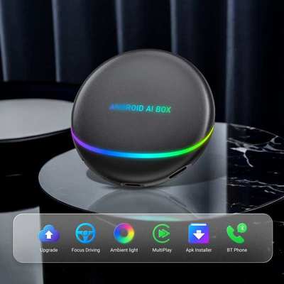 OTTOCAST车载carplay安卓盒子Anddroid12AiBox8+128G车载智能盒子