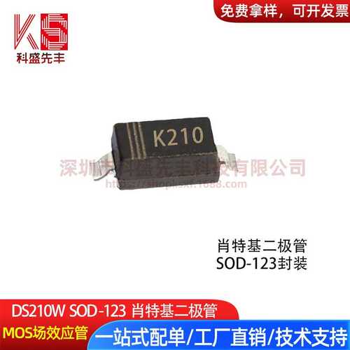 DSK210 DS210W SOD-123 丝印K210 2A100V肖特基二极管 工厂直售