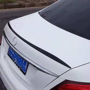 专用 E300L W213 E260 AMG碳纤维尾翼后扰流C63尾 E63 奔驰E级改装