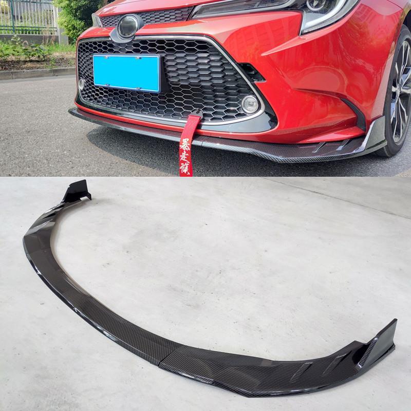 适用于2019款新雷凌改装前唇外饰改装前铲包角侧裙杠前杠大小包围