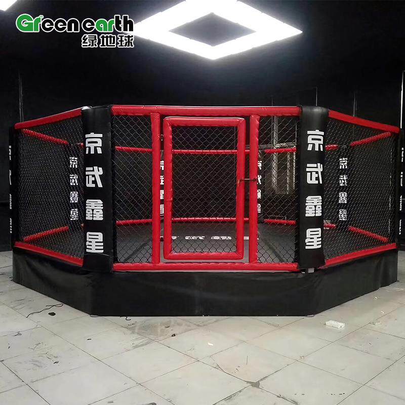 拳击擂台比赛加固标准落地拳台散打擂台简易擂台八角笼MMA搏击台