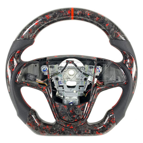 适用于凯迪拉克ATS-VCTS-V2010-2017方向盘碳纤维升级改装