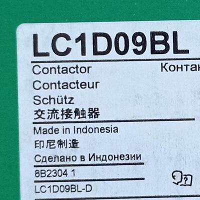 LC1D09BL接触器LC1D09BL9A24VDC三级交流接触器