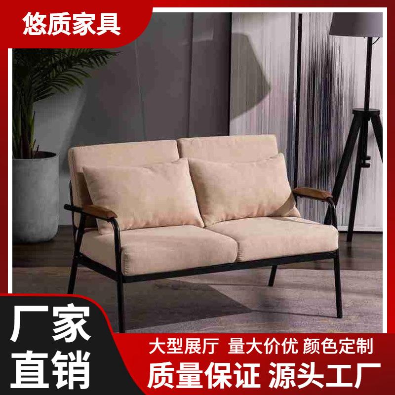 现代意式极简设计师家用椅创意铁艺单人沙发轻奢客厅北欧老虎椅子