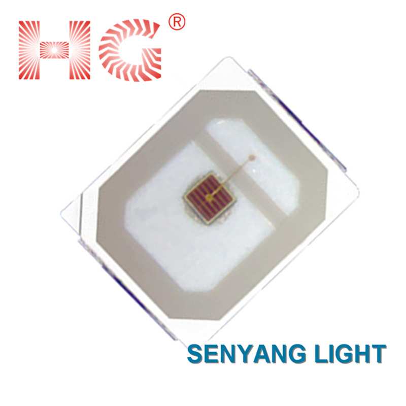 2835贴片灯珠红光 7-9LM  三安12mil 0.2W光源SMD红色led灯珠