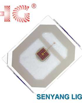 2835贴片灯珠红光 7-9LM  三安12mil 0.2W光源SMD红色led灯珠