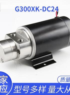 微型齿轮泵G312XK/DC24不锈钢外啮合齿轮泵微型齿轮泵