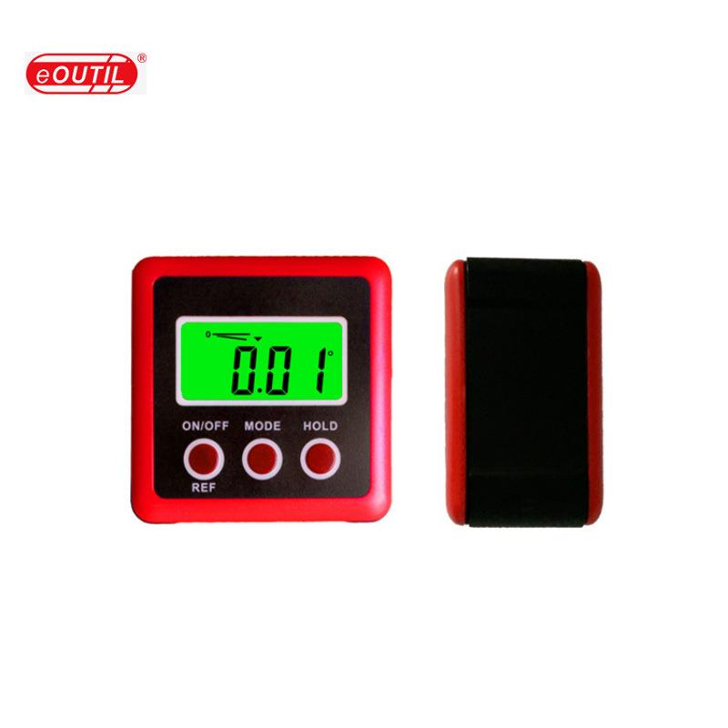 DL134电子水平仪数显角度尺便携式水平尺LCD数显水平尺倾角仪